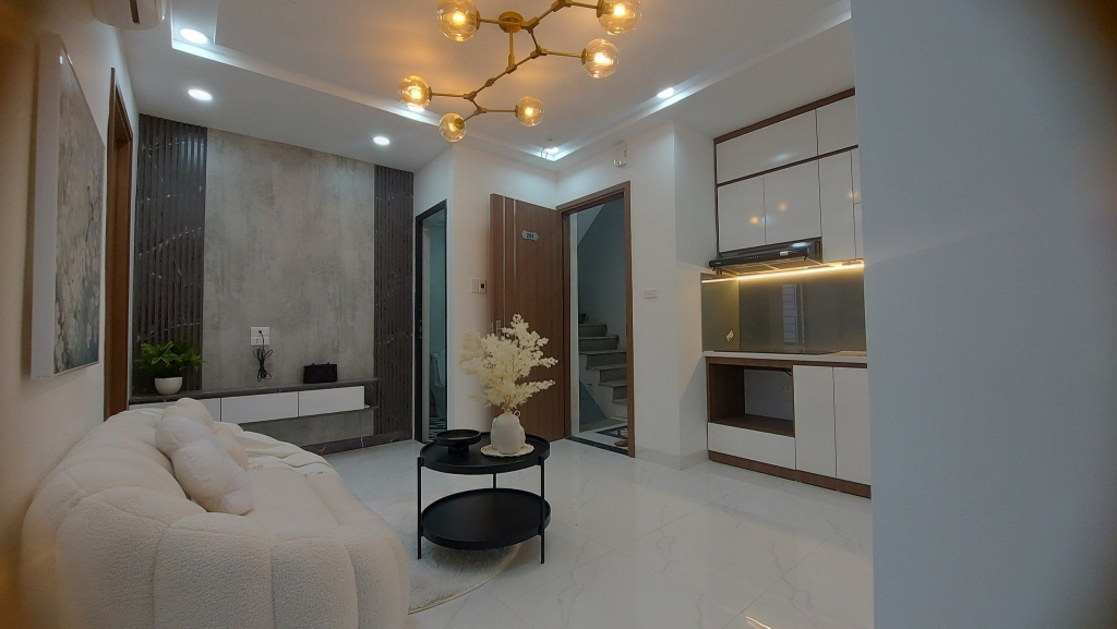 Cho thuê CCMN Hào Nam – Cát Linh DT 50m2-2 Ngủ Full Nội thất