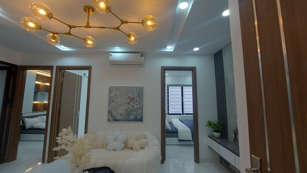 Cho thuê CCMN Hào Nam – Cát Linh DT 50m2-2 Ngủ Full Nội thất