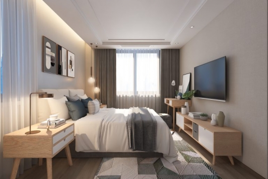 Cho thuê căn hộ chung cư 3N2VS full đồ tòa An Bình – ĐỊnh Công