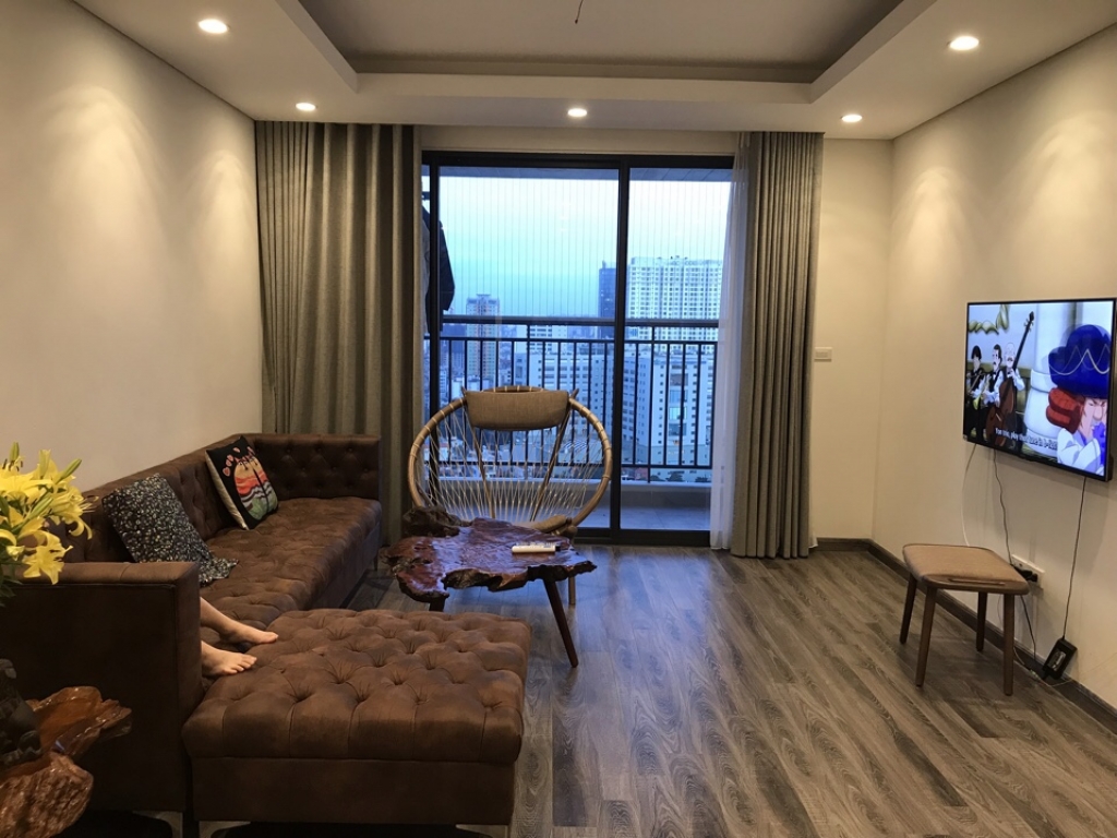 Cho thuê chung cư Gold Mark City, 100 m2, 3PN, Full nội thất, 17 tr/tháng