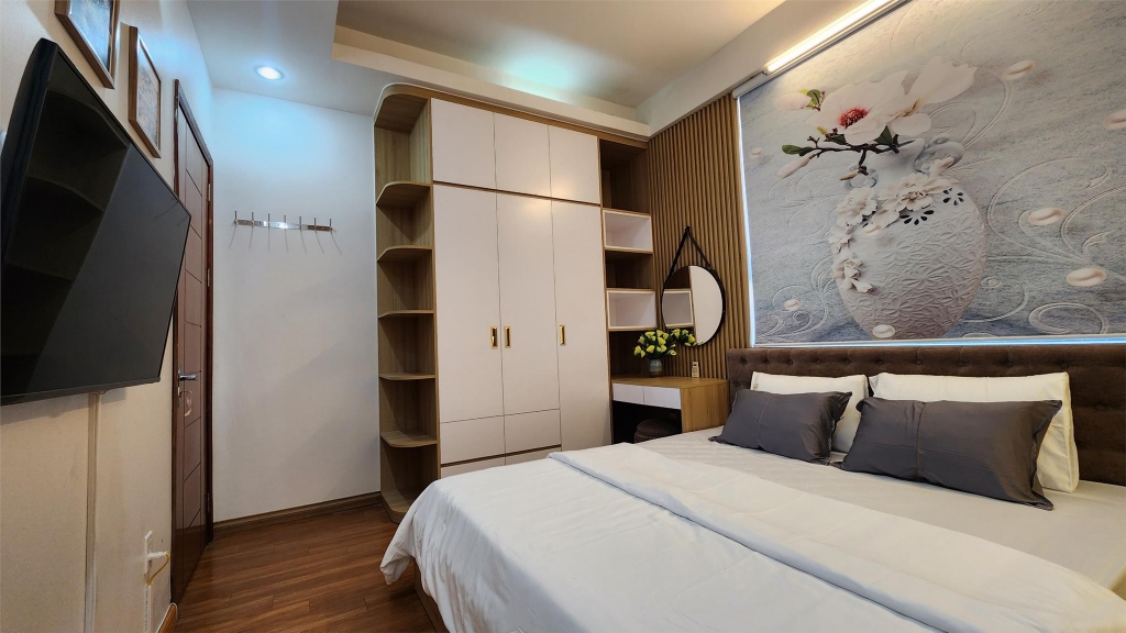 Bán gấp căn góc Mỹ Đình Plaza 1 Trần Bình tầng đẹp, full nội thất 85m2 2N 2WC giá 3.7 tỷ