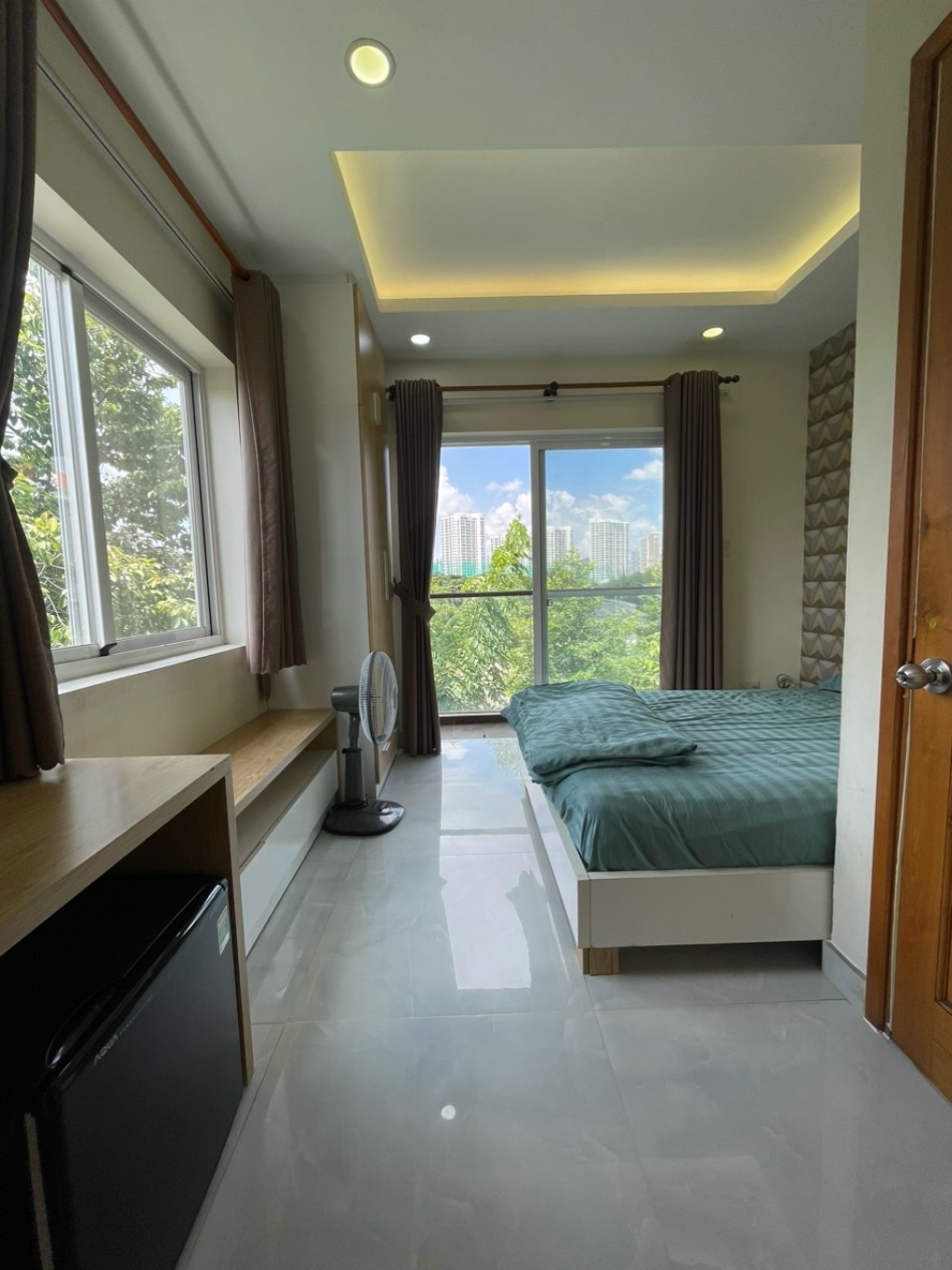 Căn hộ Q7: 1 phòng ngủ, 1 phòng bếp, và 1 phòng tắm