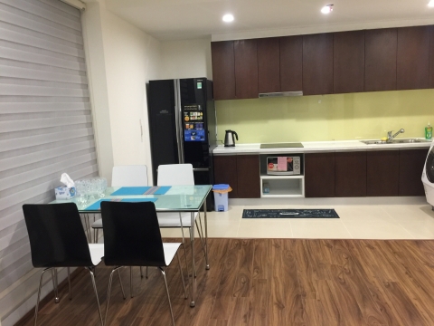 Cho thuê chung cư Gold Mark City, 100 m2, 3 PN, full nội thất, 15 tr/tháng