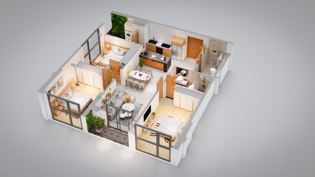 TRỰC TIẾP CĐT Nhận đặt chỗ căn góc Đông Nam tòa K3 đẹp nhất dự án Khai Sơn City.CK 16,5%. HTLS 0%/18Th.View hồ điều hòa 22Ha