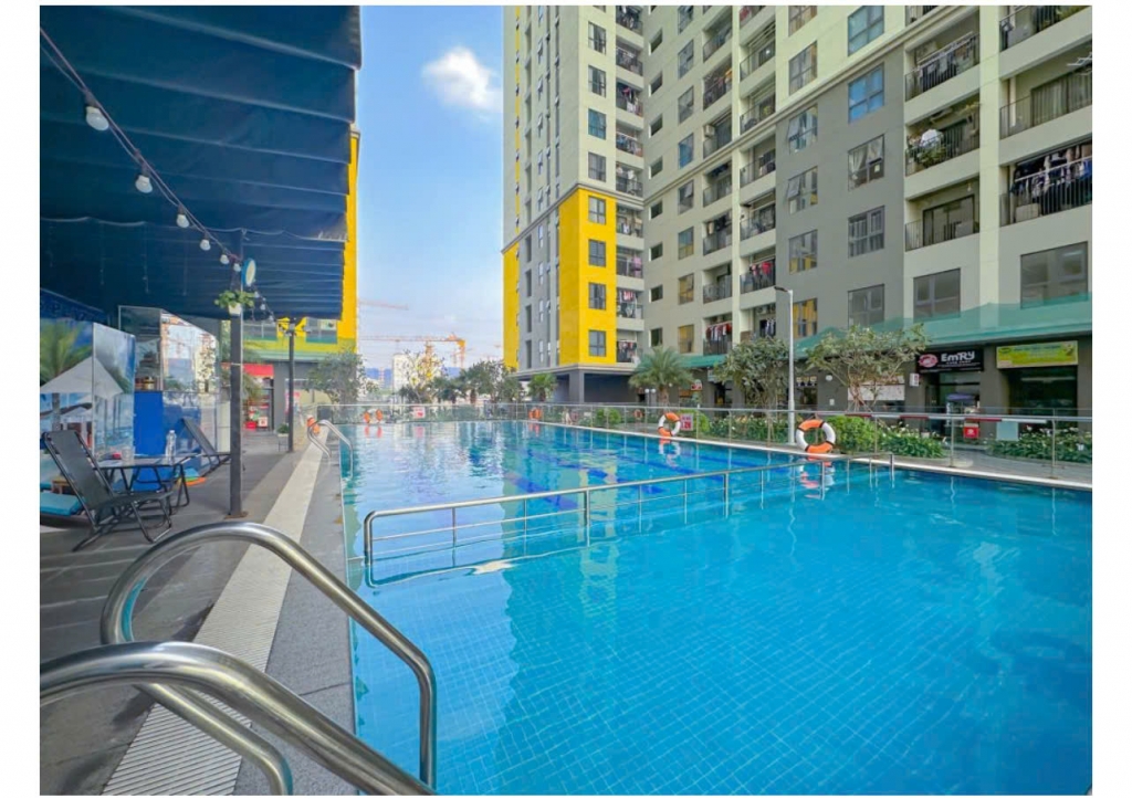 CHO THUÊ 2PN2WC GIÁ 5TR5 CÓ NỘI THẤT NGAY GA METRO LÀNG ĐHQG TP