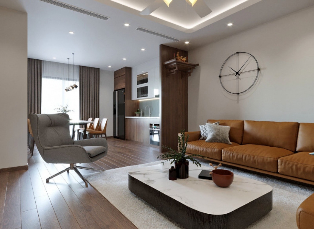 Cho thuê căn hộ 2PN 2WC full nội thất chỉ việc vào ở