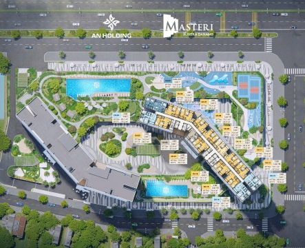 TRẢ TRƯỚC CHỈ 750 TRIỆU SỞ HỮU CĂN HỘ HÀNG HIỆU MASTERISE HOMES TẠI TRUNG TÂM Đà Nẵng