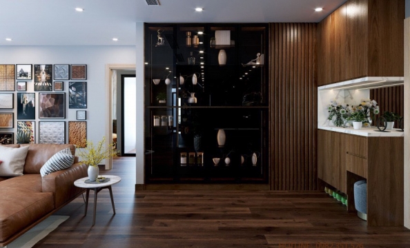 Cắt lỗ bán gấp căn hộ đập thông Vinhomes Smart City 3PN * 118m2 *tầng trung * Tặng full nội thất