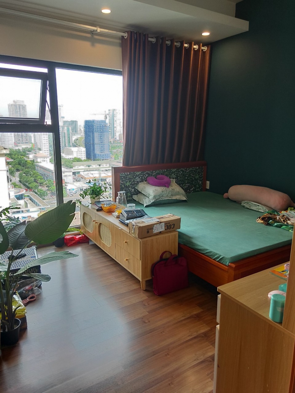 Cho thuê chung cư Bonanza Duy Tân, 92 m2, 3N, 2WC, full đồ, giá 17 tr/tháng