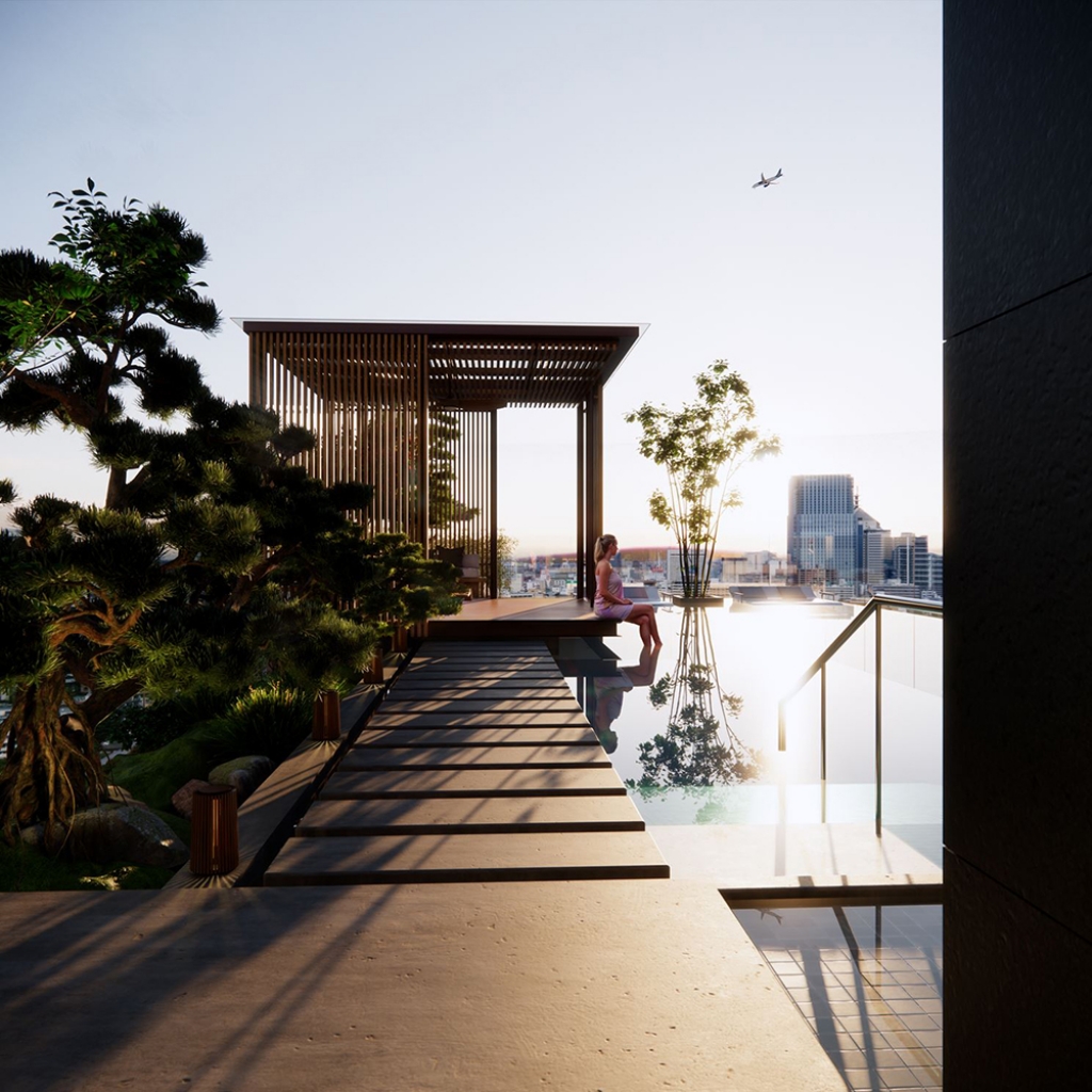 Căn hộ Nơ Trang Long, Full nội thất cao cấp, sẵn Hợp đồng thuê lại 10 năm, lợi nhuận 8%/ năm, Sổ hồng