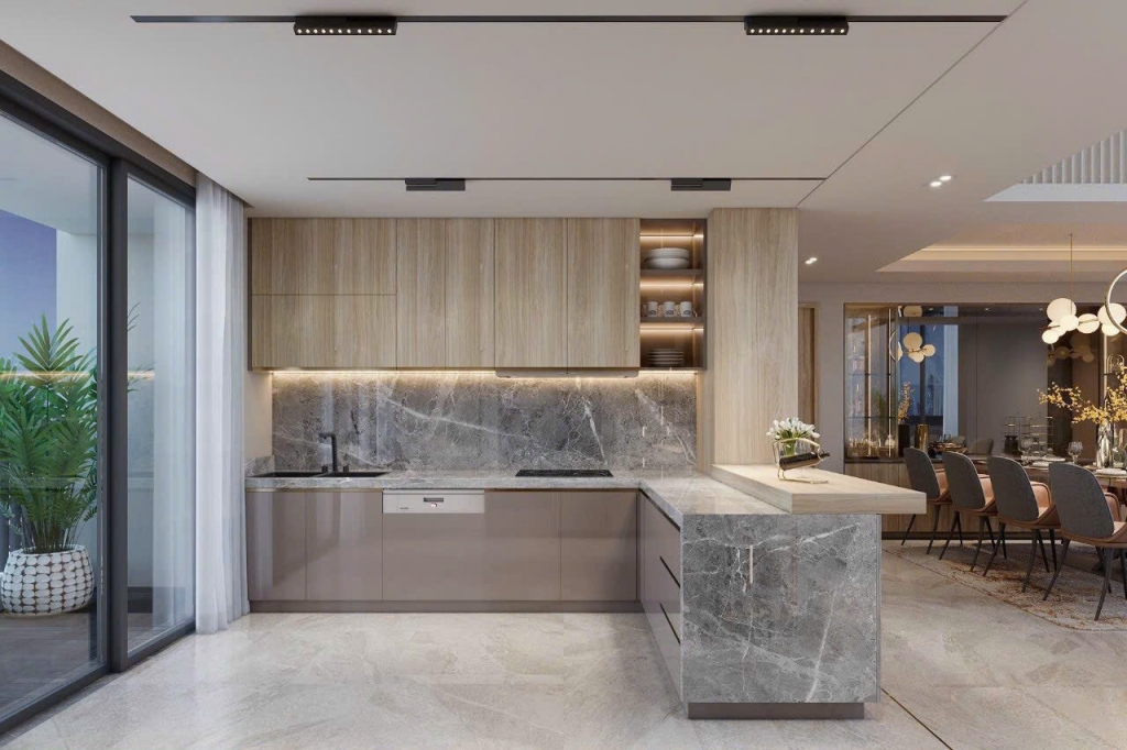 Duplex 252m2 thiết kế 4PN Star Lake Ngoại Giao Đoàn Tây Hồ view toàn cảnh